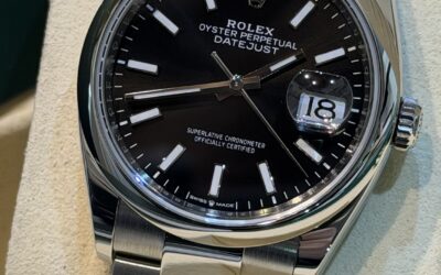 Rolex Datejust Nero 126200 Oyster 2024 Like New 36mm – 7800€