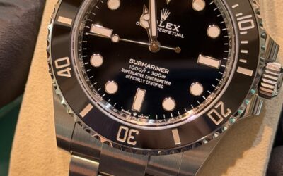 Rolex Submariner No Data 124060 Nuovo Aprile 2026 41mm – 12000€