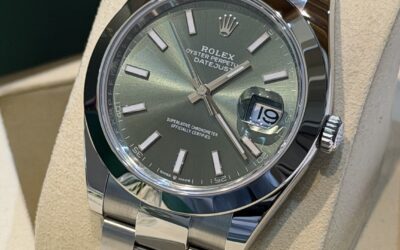 Rolex Datejust 126300 Verde Oyster Nuovo 2026 41mm – 10000€