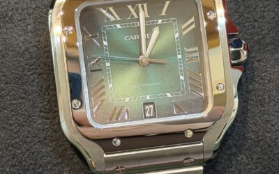 Cartier Santos Verde Large WSSA0062 Nuovo 2026 – 8000€ ( Listino 9250€ )
