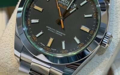 Rolex Milgauss 116400GV Vetro Verde Anno 2023 Like New 40mm – 10750€
