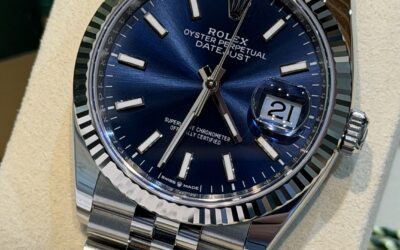 Rolex Datejust 126234 Blu Jubilee Nuovissimo Giugno 2026 36mm – 12000€