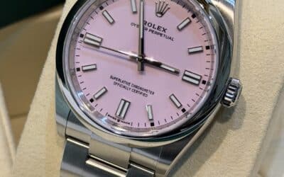 Rolex Oyster Perpetual 126000 Rosa Candy Nuovo 11/2024 36mm – 8250€