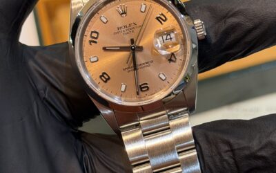 Rolex Date Salmone 15200 Anno 1993 Like New Service Rolex 06/2026 34mm – 5000€