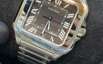 Cartier Santos Large Nero WSSA0096 Nuovo 2026 – 7750€