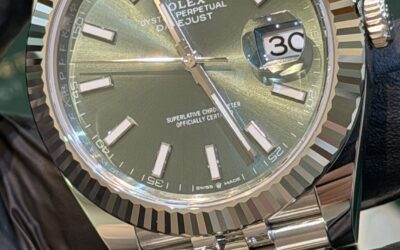 – RISERVATO – Rolex Datejust 126334 Verde Nuovo 08/2026 Jubilee 41mm – 14300€