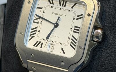 Cartier Santos Large Titanio WSSA0089 Nuovissimo 2026 – 9500€