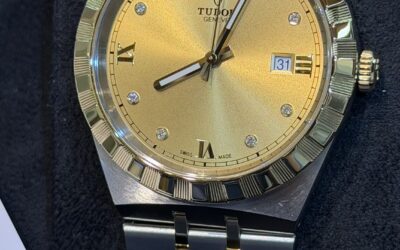 Tudor Royal DayDate 28603 Acciaio Oro Champagne Diamanti Nuovo 2026 41mm – 4300€