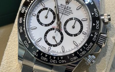 Rolex Daytona 126500LN BIANCO PANDA NUOVO 2024 40mm – 31900€