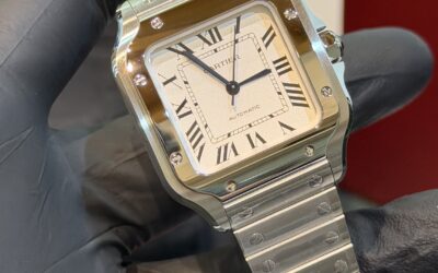Cartier Santos Medio Bianco WSSA0029 Nuovissimo 2026 – 7450€